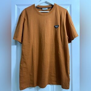 BNWOT Prada vibes Brown T-Shirt